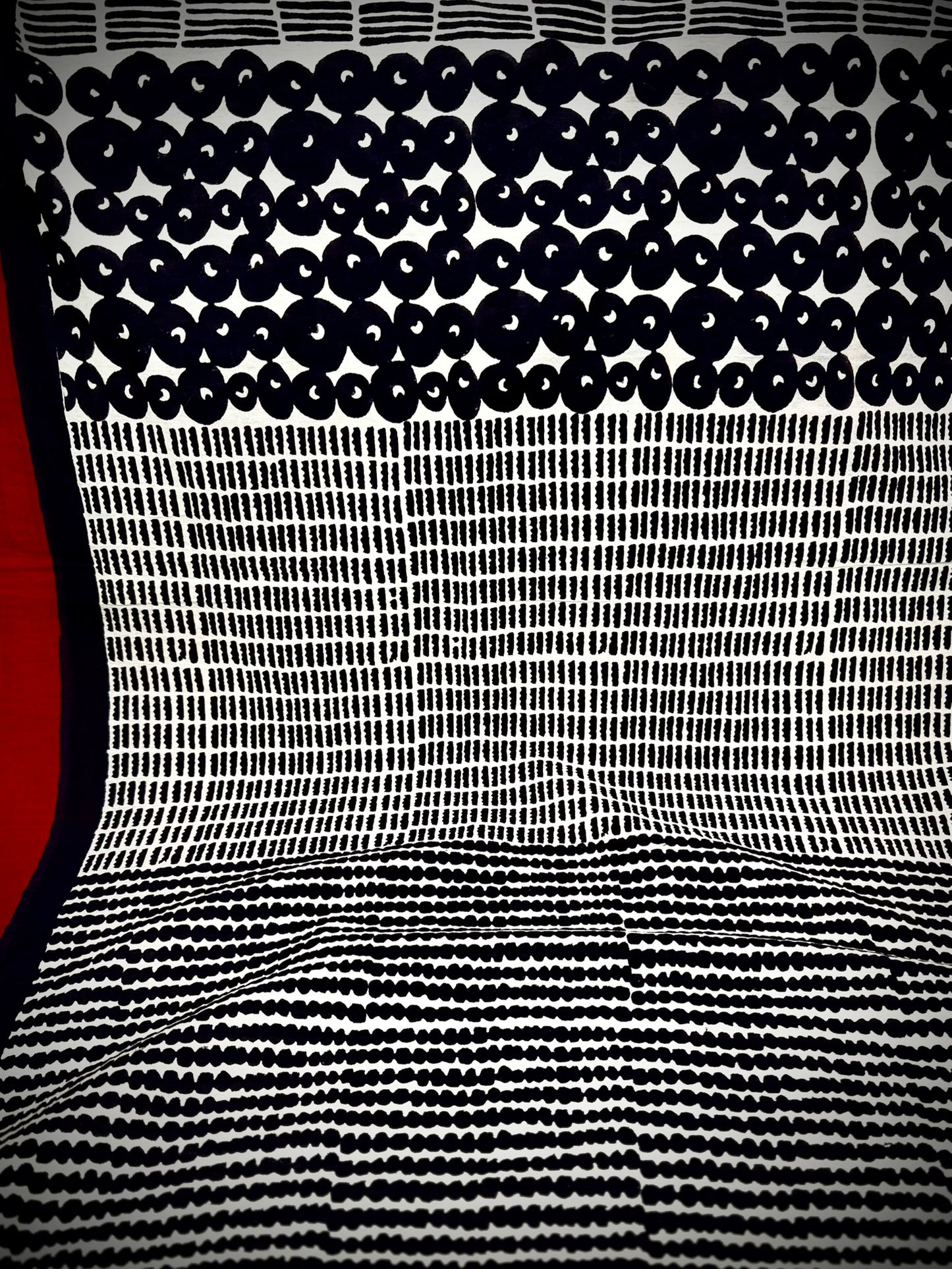 Raga – chusta bawełniana premium, ręczny block print